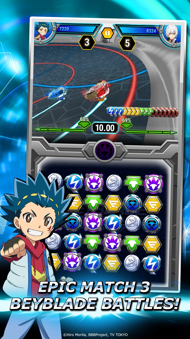 Beyblade Burst Rivals Hack screenshot 3 - iOS game interface