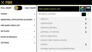 FIBA iRef Pre-Game screenshot 3