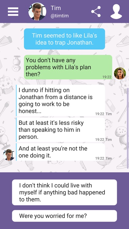 Hey Love Tim: Chat Story screenshot-3