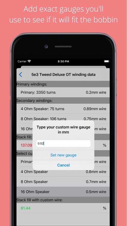 DelatschTransformerCalculator screenshot-5
