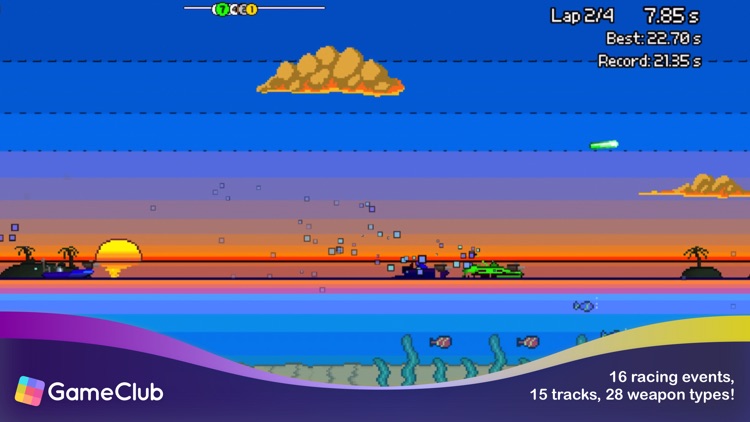 Pixel Boat Rush - GameClub screenshot-4