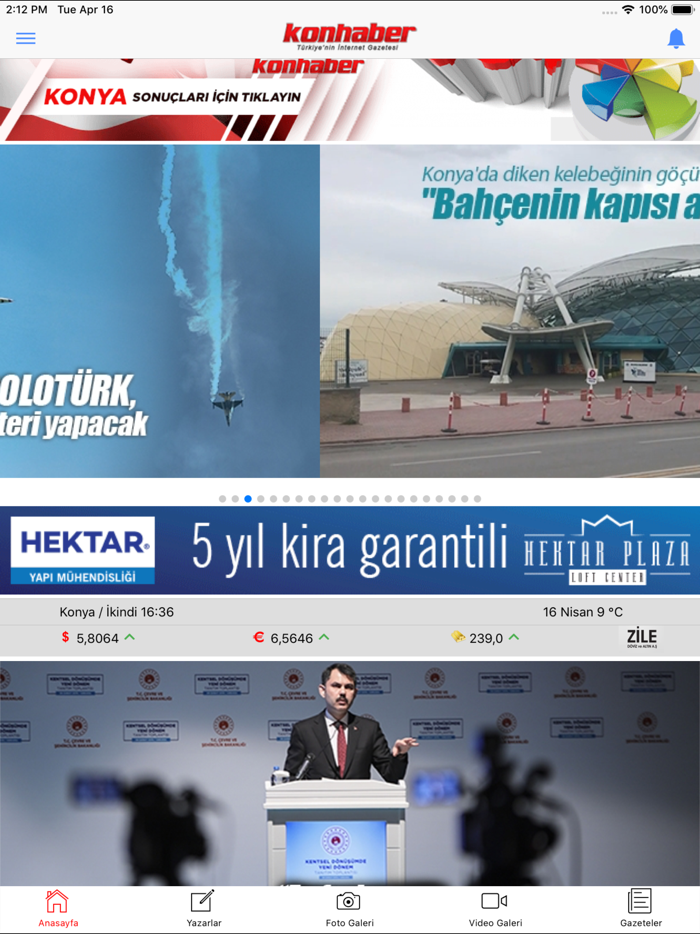 Konhaber Türkiyenin Gazetesi
