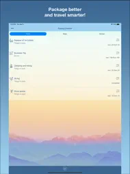 Travel Packing Checklists ipad bilder 0