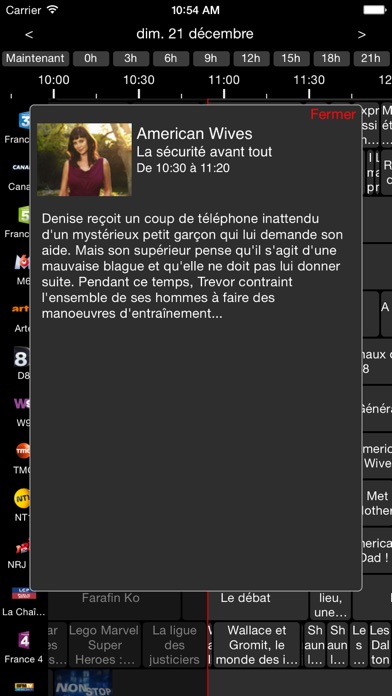 Screenshot #2 pour Guide TV pour Freebox v6