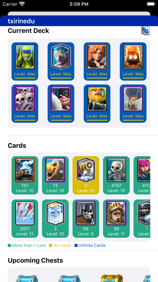 #4. Clan Inspector (iOS) Por: Eduardo Valladolid Delgado