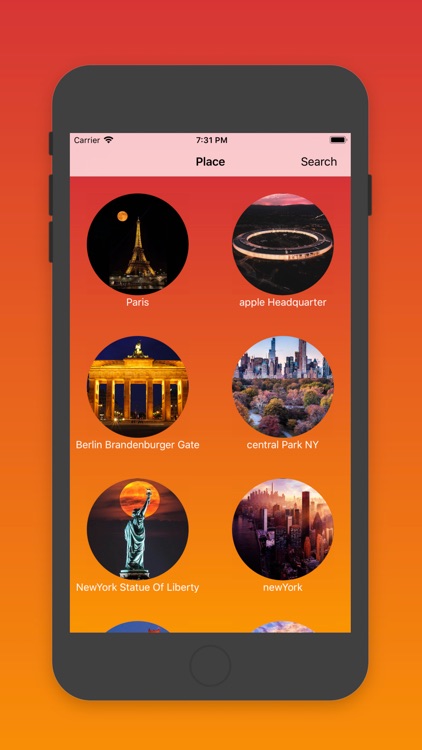 Find Place with Altitude