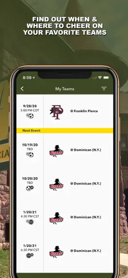 Game screenshot Felician Athletics Gameday apk