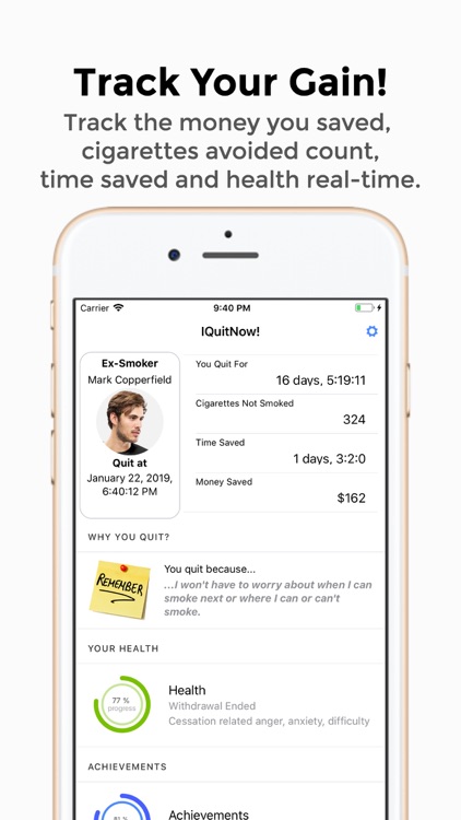 IQuitNow: Quit Smoking screenshot-3