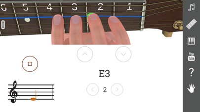 3D ギターレッスン - ギターの弾き方 - 運指表のおすすめ画像1