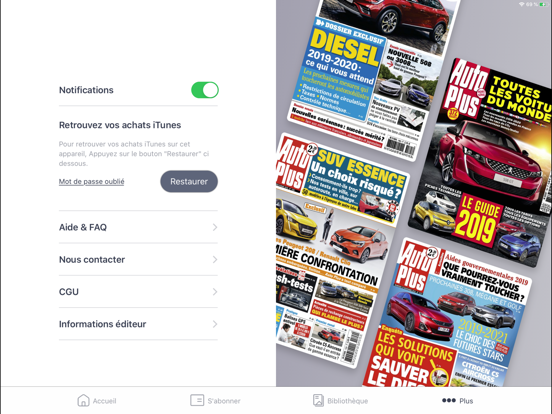 Auto Plus Magazine iPad screenshot