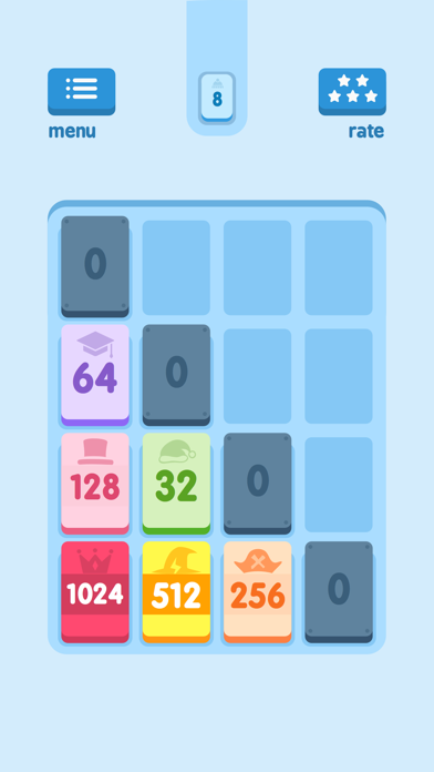 2048 Bx - Number Puzzle Game Screenshot