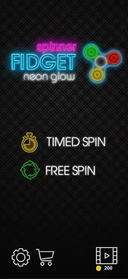 Game screenshot Fidget spinner neon glow mod apk