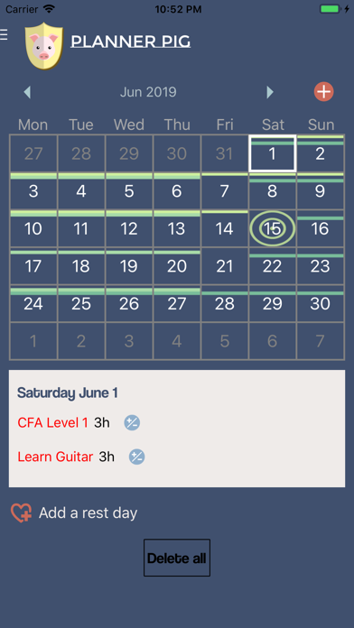 How to cancel & delete Planner Pig from iphone & ipad 2