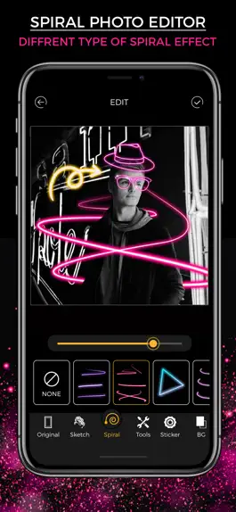 Game screenshot Neon Photo Editor - No Crop mod apk