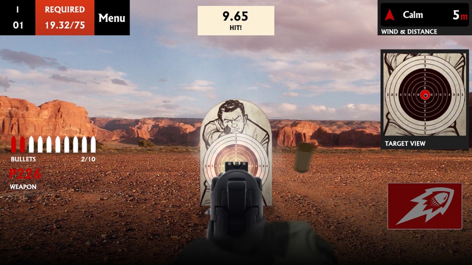 #4. Canyon Shooting (iOS) 由: 嘉杰 孙