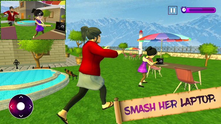 Evil Teacher Spooky 3D Game screenshot-0