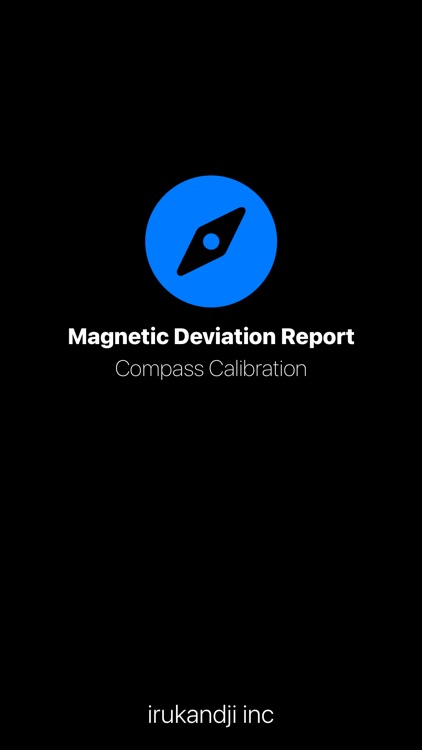 Magnetic Deviation Report