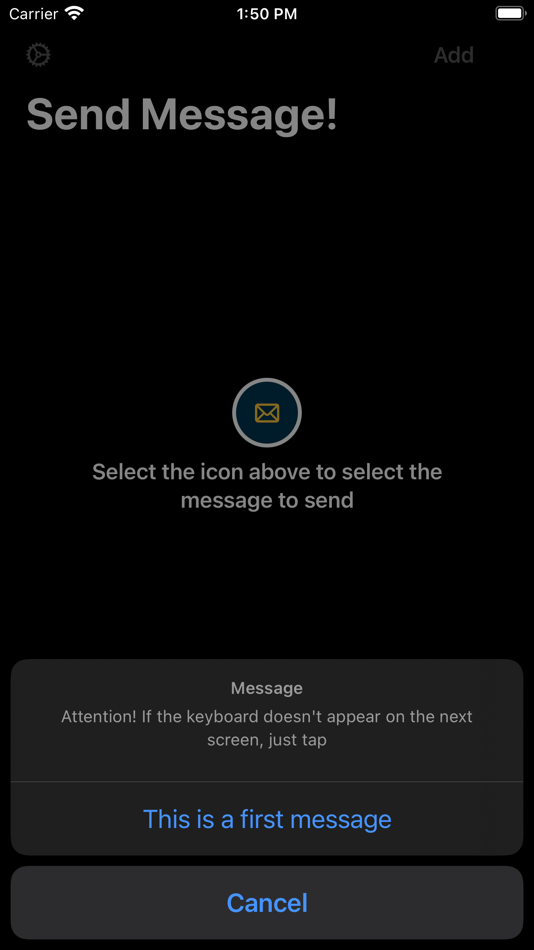 #4. Send message! (macOS) 由: ANESTIS TSOULFAS