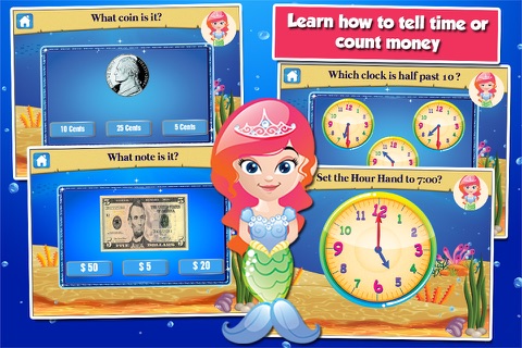 Mermaid Princess: 2nd Grade screenshot 3