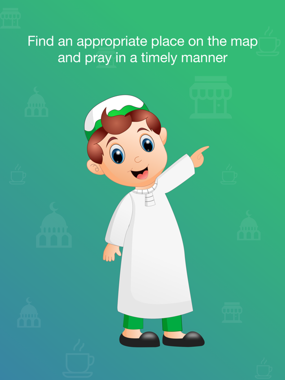 Namaz Places iPad screenshot 1 - Travel app