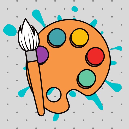 Paint & Draw: Coloring Book. icon