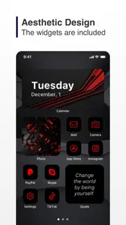 How to cancel & delete aesthetic: icons widgets theme 1