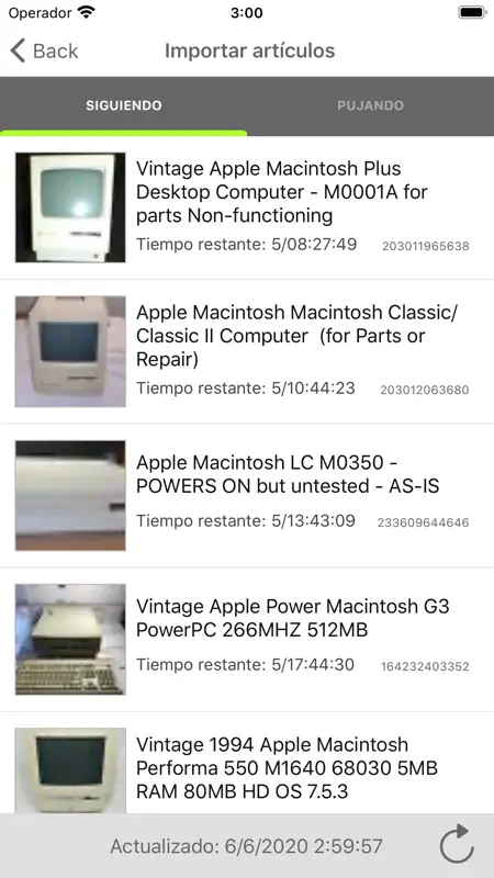 Myibidder Auction Sniper screenshot 8 of 8