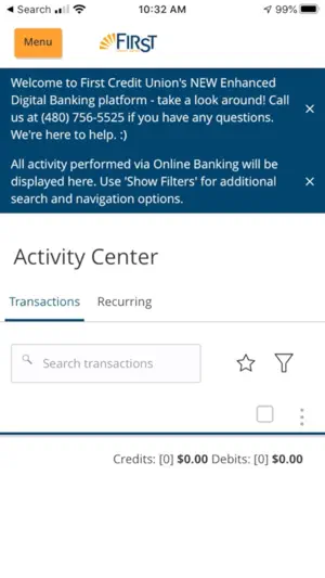 First Credit Union (AZ) Mobile screenshot 3
