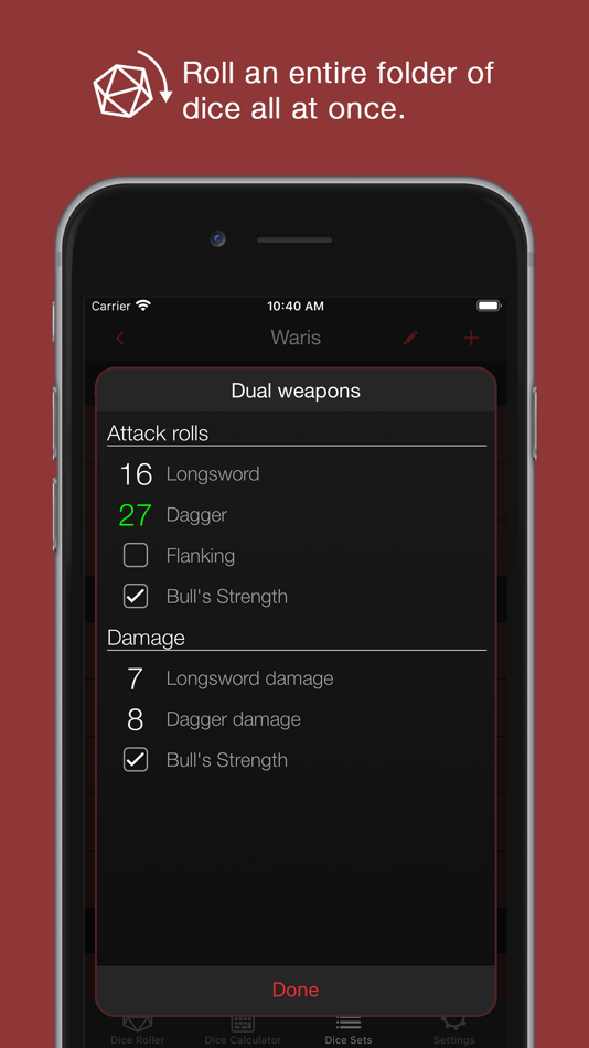 #5. Dice Ex Machina (iOS) 由: Toby Coulstock