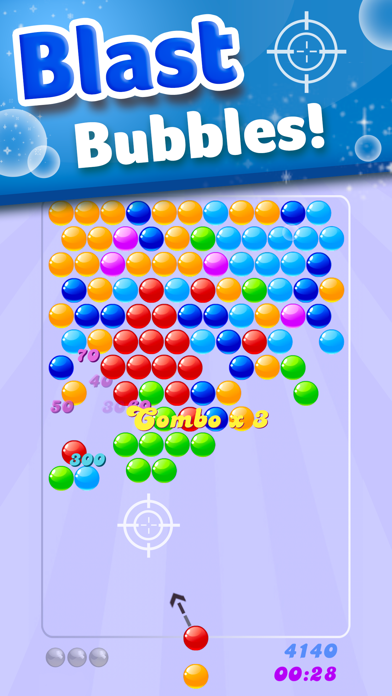Screenshot #1 pour Bubble Shooter! Tournaments