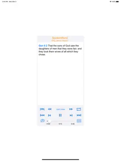 SpokenWord Audio Bible KJV iPad image 1