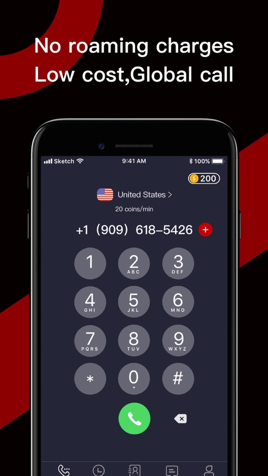#3. TeleNow: Call & Text Unlimited (iOS) 由: Idevsze Co., Ltd.