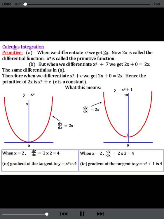 Integration Using Calculus screenshot-3