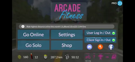 Arcade Fitness Bike & Run