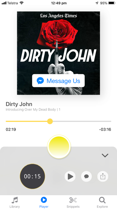 Curiohh Podcast Player iPhone screenshot