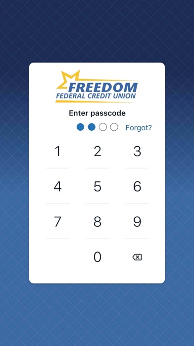 Freedom FCU Mobile Banking Screenshot