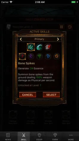 Game screenshot D3 Helper for Diablo 3 Console apk