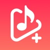 Add Music To Video . icon
