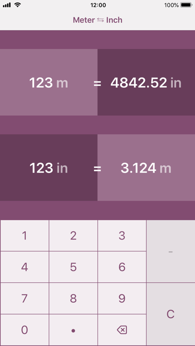 Metres to Inches | Metre to Inch | m to in Screenshot 3