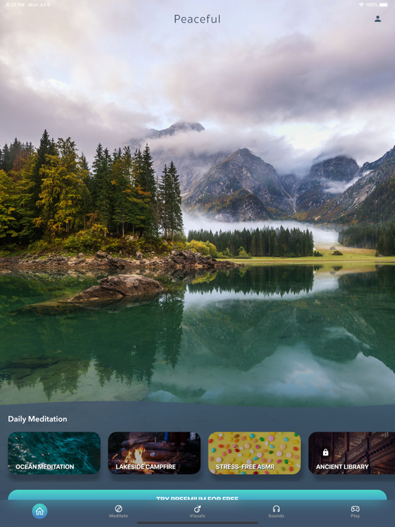Screenshot #4 pour Relaxing Sounds - Peaceful