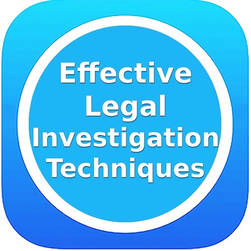 Legal Investigation techniques icon