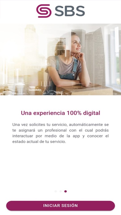SBS Asistencia Screenshot