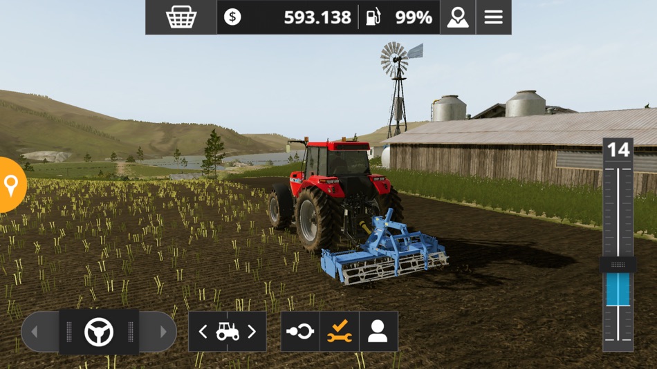 #4. Farming Simulator 20 (iOS) Bởi: GIANTS Software GmbH
