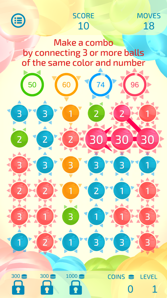 #2. Dual Match 3 (iOS) 由: Iyoda