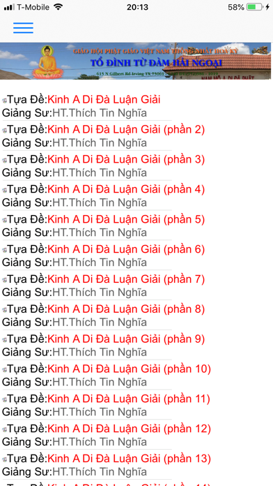 App screenshot