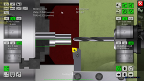 1K62 Lathe Simulator screenshot