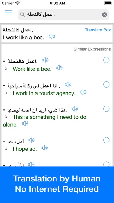 Screenshot #2 pour Arabic Translator Offline