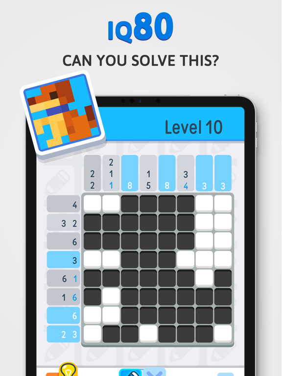 Nonogram - IQ Logic Pic Puzzle для iPad