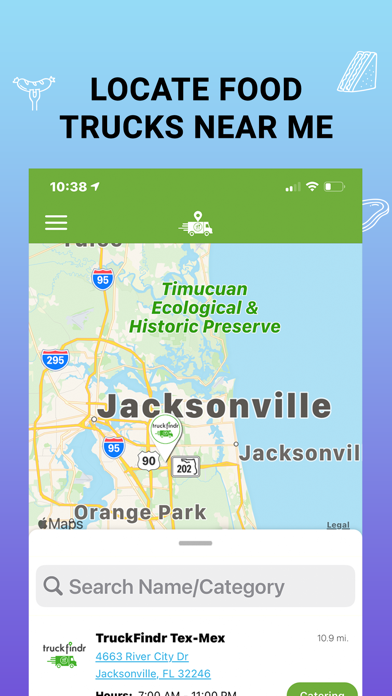 TruckFindr (Food Truck Finder) Screenshot