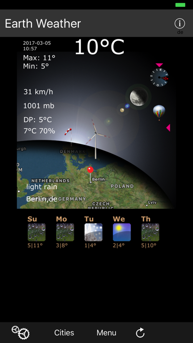 Screenshot #1 pour Earth-Weather